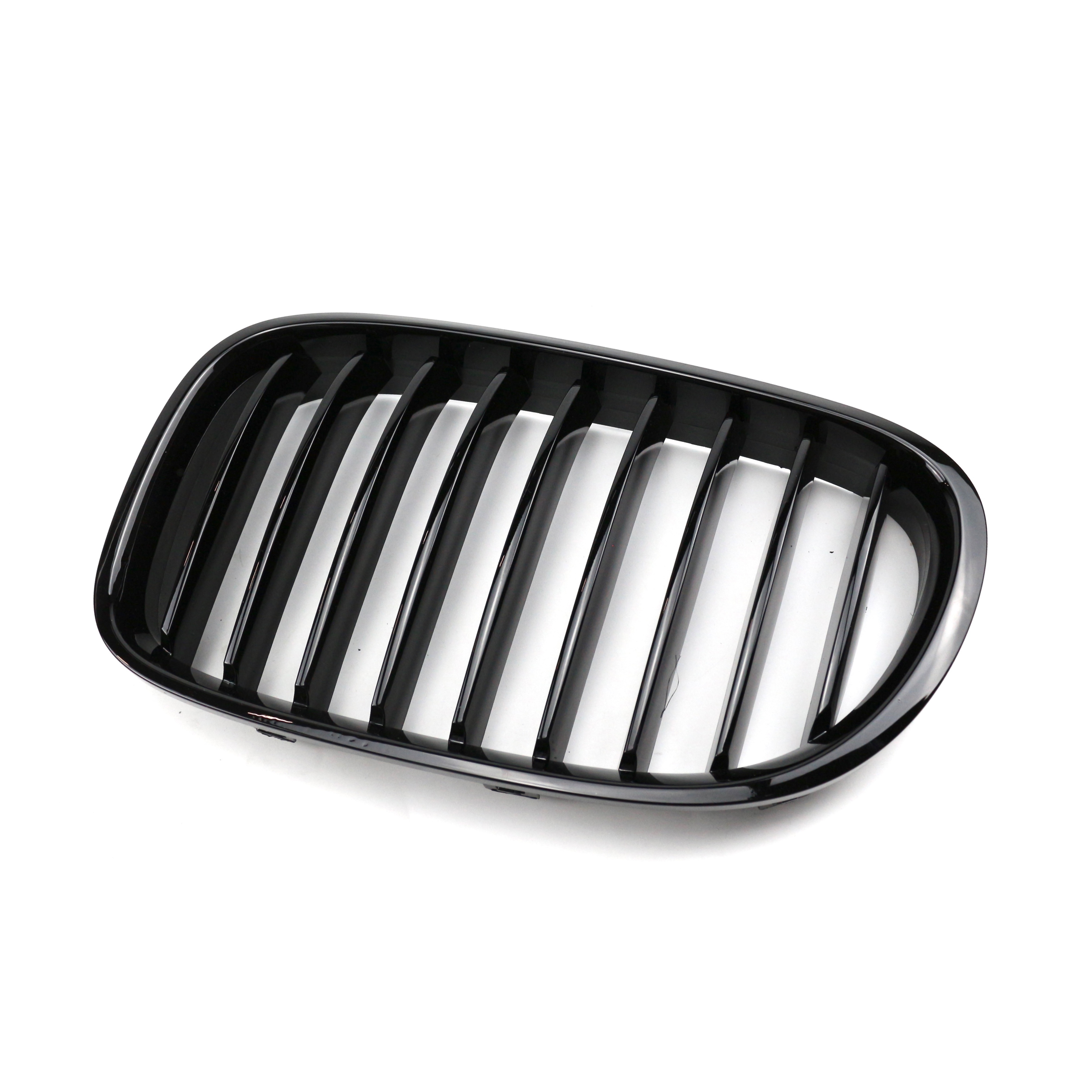 Car Parts Wholesale Car Parts Double Slat Gloss/Matte Black Car Front Grille for BMW 7 Series F01 2008-2014