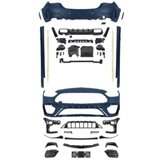 Car Body Kits Front Bumper Side Skirts Rear Diffuser Rear Bumper for Mercedes Benz Class C W206 Upgrade to C63 2022+,www.hongyangcorp.com,Car Body Kits Front Bumper Side Skirts Rear Diffuser Rear Bumper for Mercedes Benz Class C W206 Upgrade to C63 2022+
