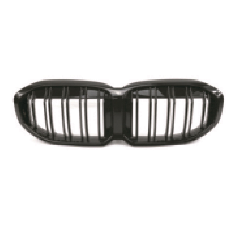 Gloss Black Dual Slat Front Bumper Mesh Radiator Guard Replacement Grille Car Front Grille Fit for BMW Series 1 F52 2020,www.hongyangcorp.com,Gloss Black Dual Slat Front Bumper Mesh Radiator Guard Replacement Grille Car Front Grille Fit for BMW Series 1 F52 2020