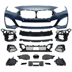 Vehicle Spare Parts Car Front Bumper Assy Grille Bodykit for BMW 2 Series F44 Modified to M-Tech 2020-2023