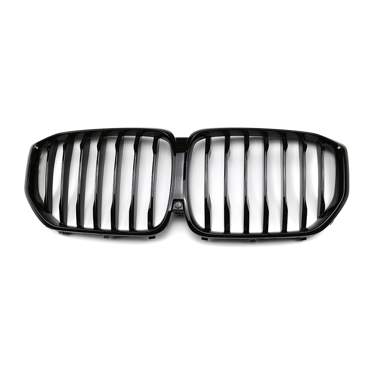 Top Quality Single Slat Gloss Black Car Front Bumper Mesh Grill for BMW X5 X6 Series G05 2018-IN Car Grills,www.hongyangcorp.com,Top Quality Single Slat Gloss Black Car Front Bumper Mesh Grill for BMW X5 X6 Series G05 2018-IN Car Grills