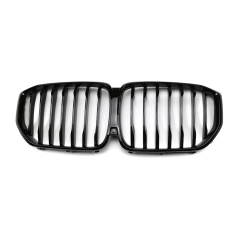 Top Quality Single Slat Gloss Black Car Front Bumper Mesh Grill for BMW X5 X6 Series G05 2018-IN Car Grills,www.hongyangcorp.com,Top Quality Single Slat Gloss Black Car Front Bumper Mesh Grill for BMW X5 X6 Series G05 2018-IN Car Grills