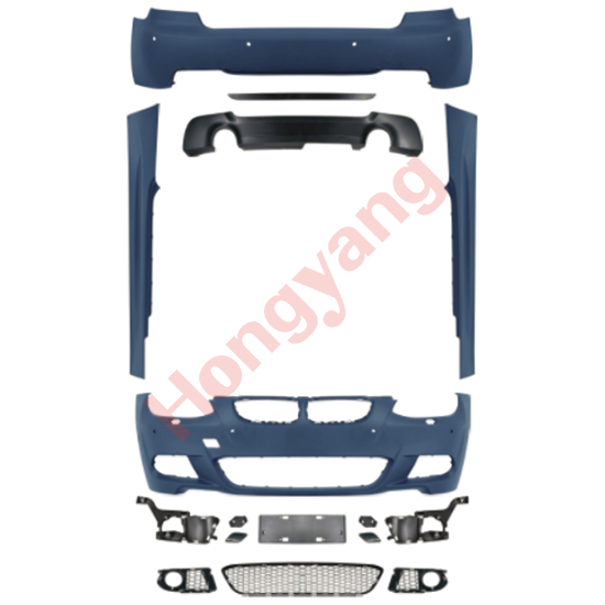 Car Body Kit Rear Diffuser Front Bumper Assy for BMW 3Series E92 Upgrade to M-Tech 2006-2009