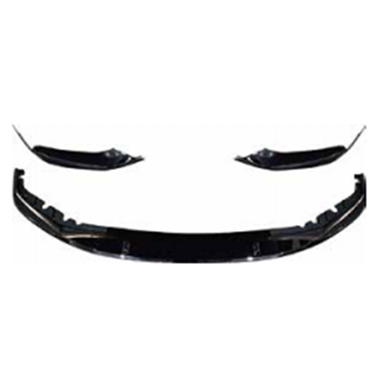 Auto Parts Car Front Bumper Front Lip for BMW 5Series G30 G38 Modified to M-Performance 2018-2020 AGloss Black/BCarbon Look