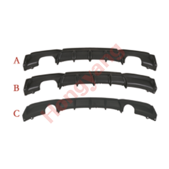 Car BodyKit Rear Bumper Rear Diffuser for BMW 3Series F30 F35 2013-2018 Modified to M-Tech 2013-2018