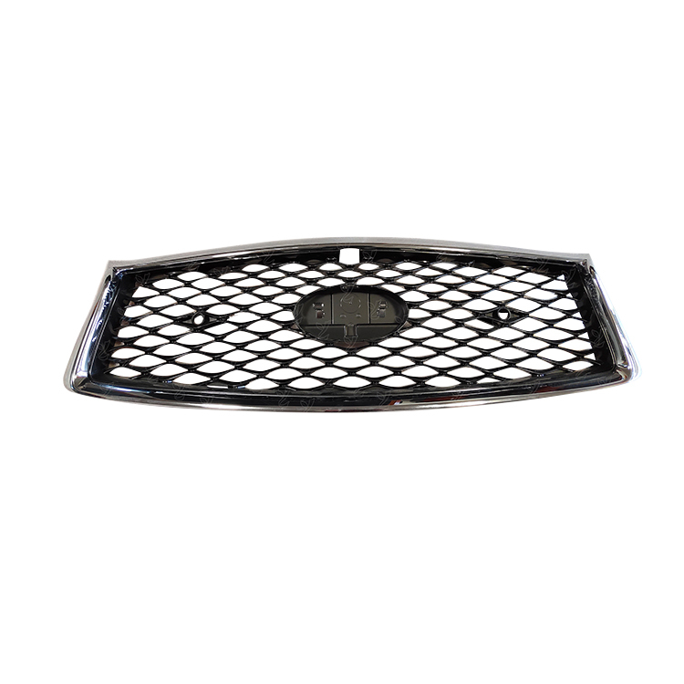 Car Front Bumper Grille for Infiniti Q50 2018-2024 Car Grille W/I Camera Hole Radar Hole 62310-6HH0K/62310-6HH0C