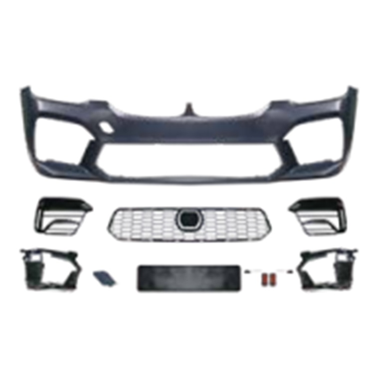 Auto Car Front Bumper Assy Grille Bodykit for BMW 5Series G30 G38 2018-2020 Modified to M5 2021-2023 Old to New