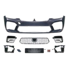 Auto Car Front Bumper Assy Grille Bodykit for BMW 5Series G30 G38 2018-2020 Modified to M5 2021-2023 Old to New