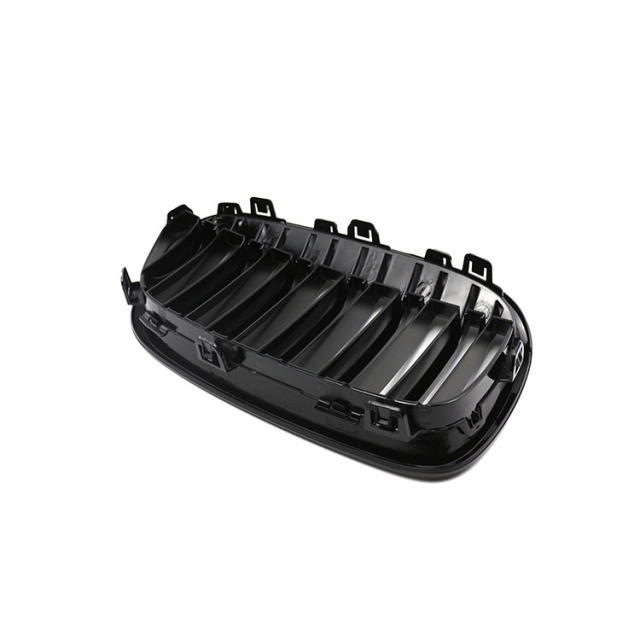 Black Single Double Slat Car Front Bumper Grille Fit for BMW 1 Series F52 2016-2020 2020  Front Grille