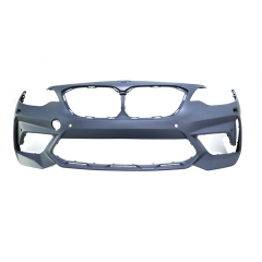 Auto Accessories M2C Style Front Bumper Body Kits with Grille Fit for BMW 2 Series F22 2014-2021