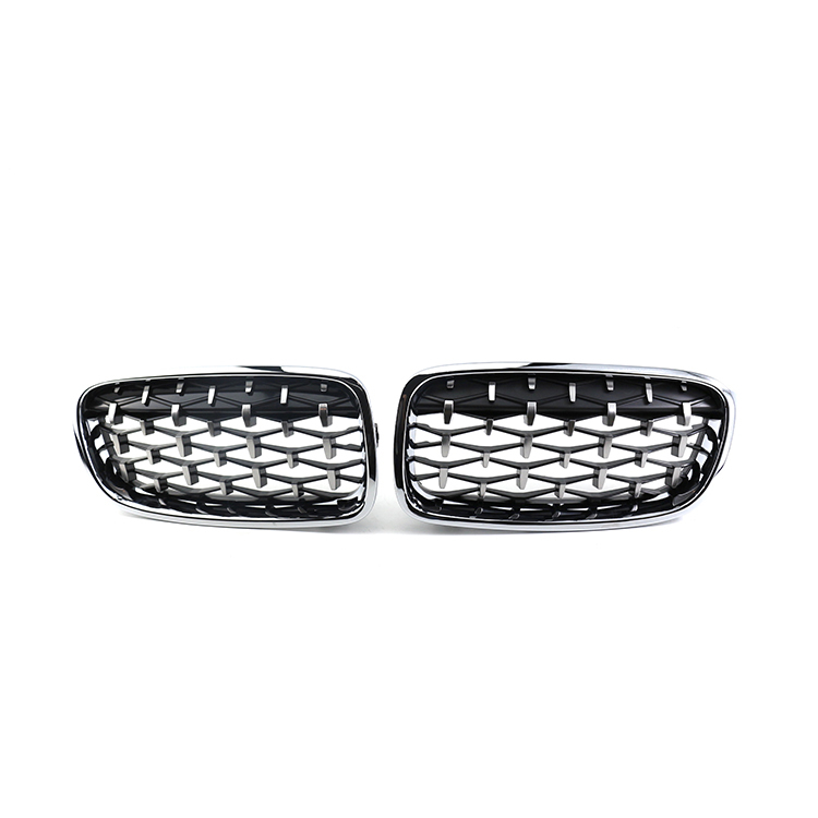 Car Exterior Accessories Design Auto Front Bumper Grille Diamond Black Frame with Chrome Point for BMW 3 Series F30 F35 2012-IN,www.hongyangcorp.com,Car Exterior Accessories Design Auto Front Bumper Grille Diamond Black Frame with Chrome Point for BMW 3 Series F30 F35 2012-IN