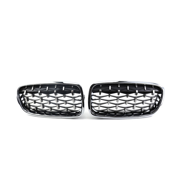 Car Exterior Accessories Design Auto Front Bumper Grille Diamond Black Frame with Chrome Point for BMW 3 Series F30 F35 2012-IN,www.hongyangcorp.com,Car Exterior Accessories Design Auto Front Bumper Grille Diamond Black Frame with Chrome Point for BMW 3 Series F30 F35 2012-IN