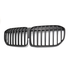Auto Parts and Accessories Car Bumper Grille for BMW 7 Series  G11 G12 2019-IN Single Slat Matte/Chrome Black