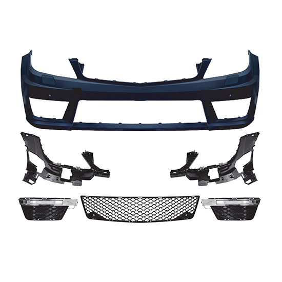 Auto Parts Car Front Bumper Assy for Mercedes Benz Class C W204 Upgrade to AMG63 2011-2014 With Daytime Running Light,www.hongyangcorp.com,Auto Parts Car Front Bumper Assy for Mercedes Benz Class C W204 Upgrade to AMG63 2011-2014 With Daytime Running Light