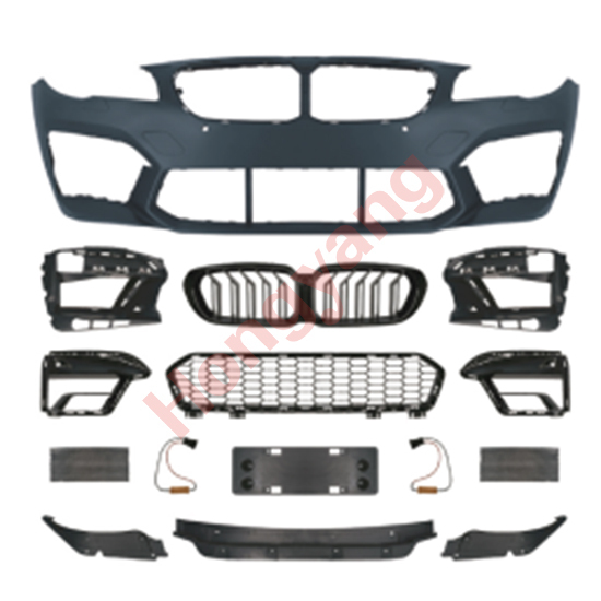 Auto Spare Parts Car Front Bumper Assy Bodykit for BMW 5Series F10 F18 2011-2017 Modified to G30 G38 M5 2021-2023