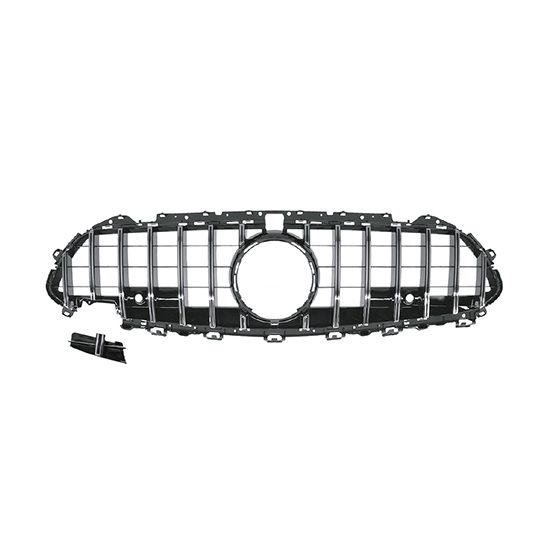 Vehicle Spare Parts Car Front Bumper Grille for Mercedes Benz Class CLS W257 Upgrade to GT-R 2018-2024 Grille Silver,www.hongyangcorp.com,Vehicle Spare Parts Car Front Bumper Grille for Mercedes Benz Class CLS W257 Upgrade to GT-R 2018-2024 Grille Silver