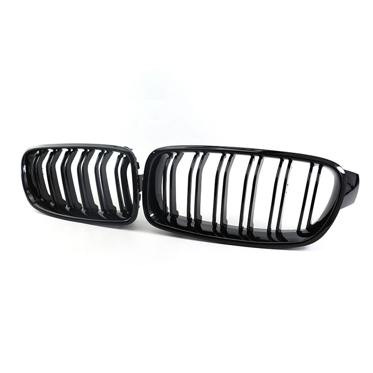Best Selling Car Accessories Double Slat  Gloss/Matte Black Carbon Look Car Grill for BMW F30 F35 2012-IN,www.hongyangcorp.com,Best Selling Car Accessories Double Slat  Gloss/Matte Black Carbon Look Car Grill for BMW F30 F35 2012-IN