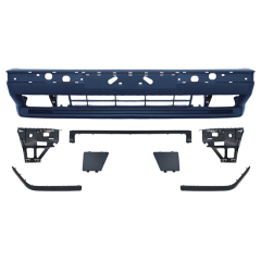 Auto Car Front Bumper Assy Grille Bodykit for BMW 5Series E34 Upgrade to M Tech/M5 1988-1995 Front Bumper Assy