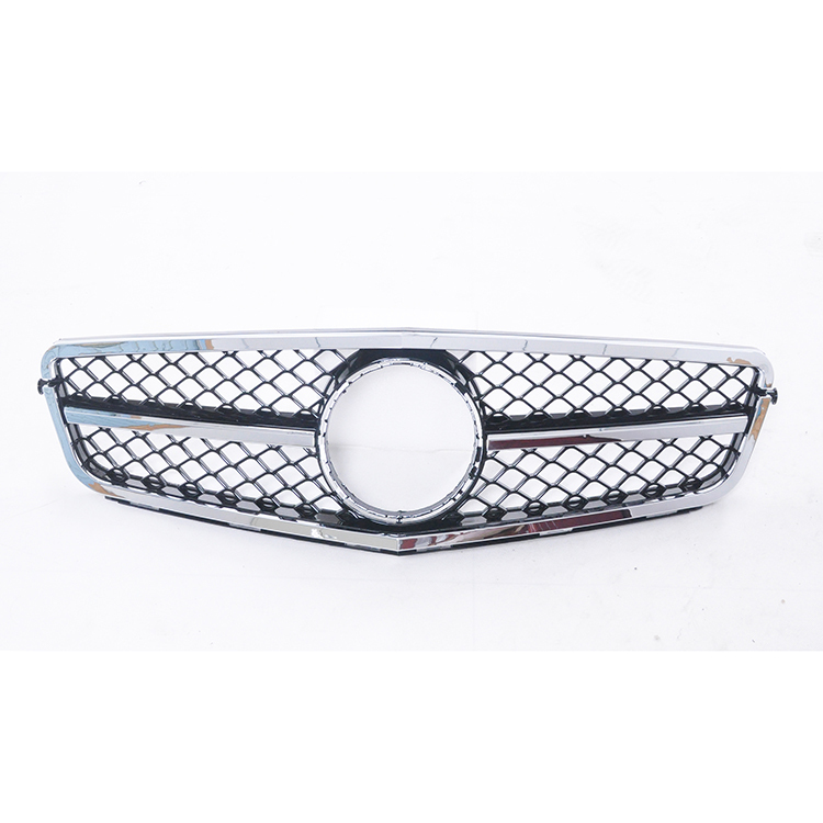 Wholesale AMG Car Grille Silver Front Bumper Grille for Mercedes Benz C Class W204 2007-2014,www.hongyangcorp.com,Wholesale AMG Car Grille Silver Front Bumper Grille for Mercedes Benz C Class W204 2007-2014
