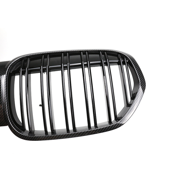 Black Colour Double Slat Car Bumper Grille Fit for BMW X1 Series F49 2016  Mesh Front Grille