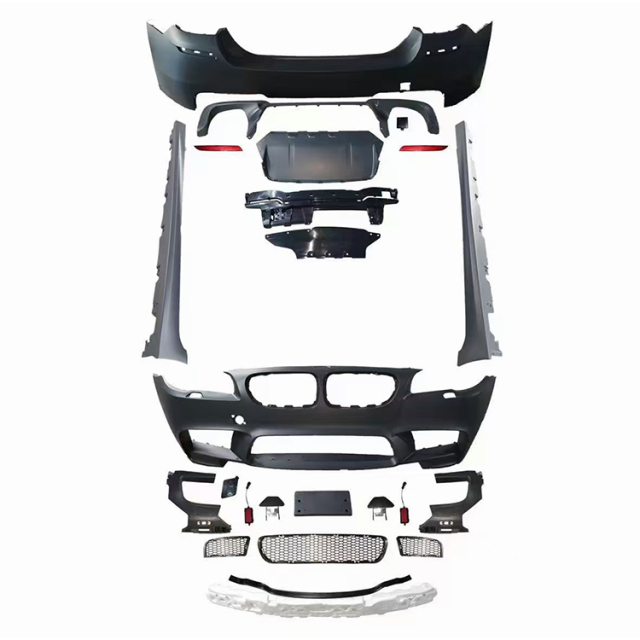 Hot Selling Bumper Cars Spare Part M5 Style Front Bumper Rear Bumper Side Skirt Body Kit for BMW 5 Series F10/18 2010-2016