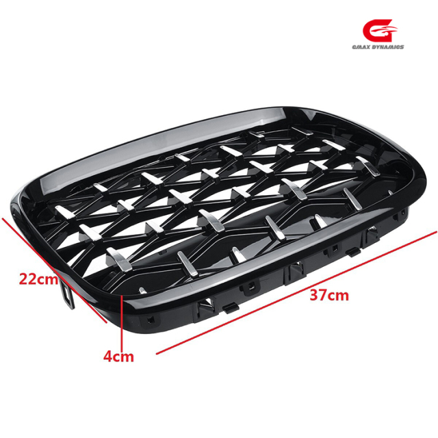 Automobile Diamond Half Silver Auto Front Bumper Mesh Radiator Grille Car Front Grille Fit for BMW Series X5 E70 2008-2014,www.hongyangcorp.com,Automobile Diamond Half Silver Auto Front Bumper Mesh Radiator Grille Car Front Grille Fit for BMW Series X5 E70 2008-2014