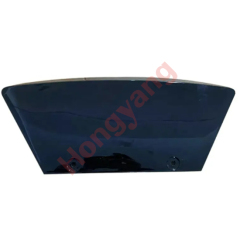 Auto Parts Car Rear Back Trailer Cover Gloss Black Body Kits for Tesla Model S 2016-2021 1565584-00-B