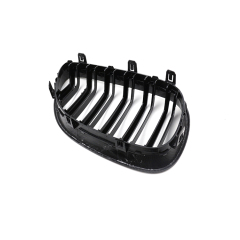 New Accessories Car Double Slat Carbon Look Front Grille for BMW 5 Series E60  2003-2010