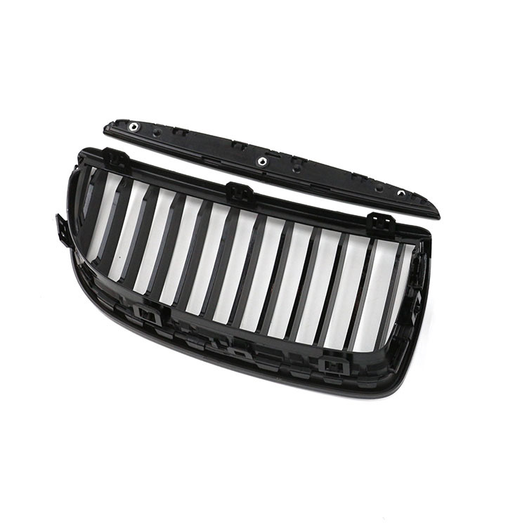 Gloss Black Single Slat Removing Front Bumper Mesh Radiator Guard Grille Car Grille Fit for BMW 3Series E90 2005-2007,www.hongyangcorp.com,Gloss Black Single Slat Removing Front Bumper Mesh Radiator Guard Grille Car Grille Fit for BMW 3Series E90 2005-2007