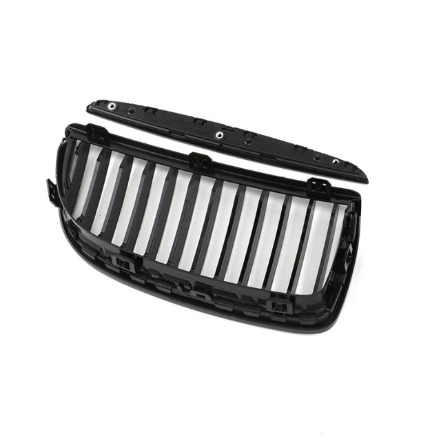 Gloss Black Single Slat Removing Front Bumper Mesh Radiator Guard Grille Car Grille Fit for BMW 3Series E90 2005-2007,www.hongyangcorp.com,Gloss Black Single Slat Removing Front Bumper Mesh Radiator Guard Grille Car Grille Fit for BMW 3Series E90 2005-2007