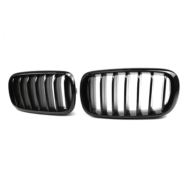 Gloss Black Single Slat Paint Replacement Front Bumper Mesh Radiator Grille Car Front Grille Fit for BMW X5 F15 2013-2018,www.hongyangcorp.com,Gloss Black Single Slat Paint Replacement Front Bumper Mesh Radiator Grille Car Front Grille Fit for BMW X5 F15 2013-2018