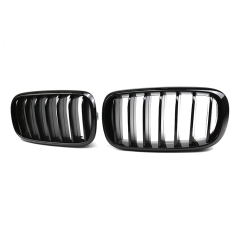 Gloss Black Single Slat Paint Replacement Front Bumper Mesh Radiator Grille Car Front Grille Fit for BMW X5 F15 2013-2018,www.hongyangcorp.com,Gloss Black Single Slat Paint Replacement Front Bumper Mesh Radiator Grille Car Front Grille Fit for BMW X5 F15 2013-2018