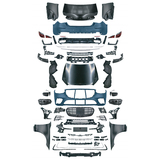 Car Body Kits Fenders Front Bumper Grille Rear Bumper for Mercedes Benz Class S W221 2006-2013 Upgrade to S450 2021+ Old to New,www.hongyangcorp.com,Car Body Kits Fenders Front Bumper Grille Rear Bumper for Mercedes Benz Class S W221 2006-2013 Upgrade to S450 2021+ Old to New