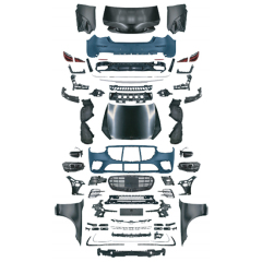 Car Body Kits Fenders Front Bumper Grille Rear Bumper for Mercedes Benz Class S W221 2006-2013 Upgrade to S450 2021+ Old to New,www.hongyangcorp.com,Car Body Kits Fenders Front Bumper Grille Rear Bumper for Mercedes Benz Class S W221 2006-2013 Upgrade to S450 2021+ Old to New