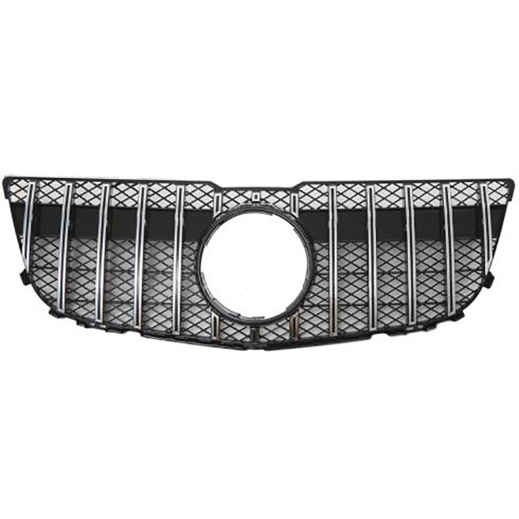 Car Front Grille for Benz GLK X204 2013-2015 Diamond GTR Original Black Silver,www.hongyangcorp.com,Car Front Grille for Benz GLK X204 2013-2015 Diamond GTR Original Black Silver