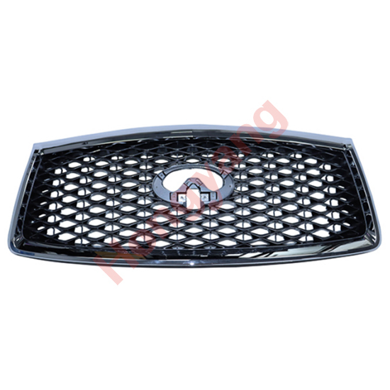 Auto Parts Front Bumper Grille for Infiniti QX80 2018-2022 Chromed Car Body Kit Grille 62310-6GW0A