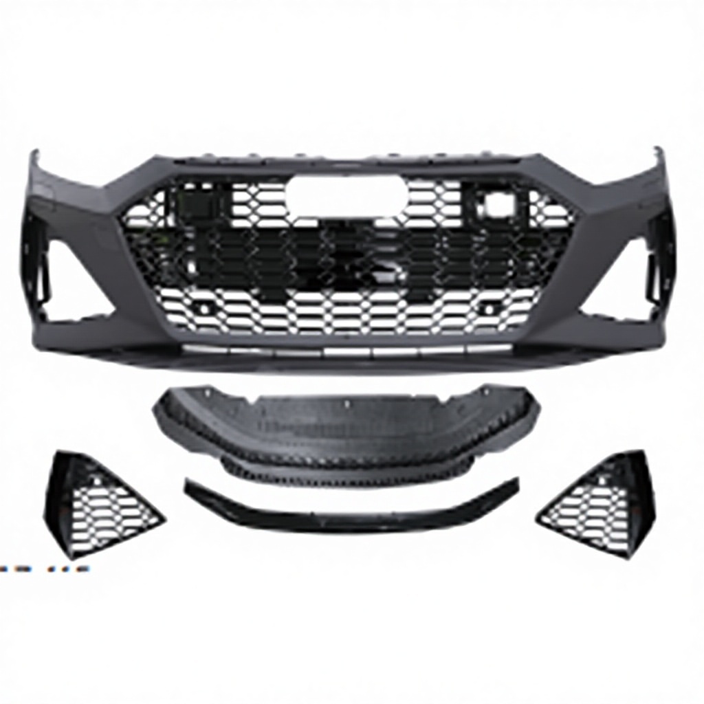 Car Auto Spare Parts Bodykit Front Bumper Assy Grille Front Bumper Assy Front Lip Spoiler for Audi A7 2019-2023,www.hongyangcorp.com,Car Auto Spare Parts Bodykit Front Bumper Assy Grille Front Bumper Assy Front Lip Spoiler for Audi A7 2019-2023