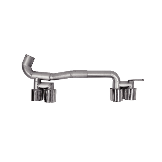 Car Body Kit Rear Exhaust Pipe for BMW F30 F35 Modified to M3 2013-2015 Carbon Fiber&Stainless Steel for Single Interface