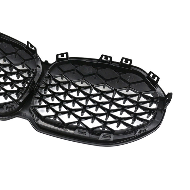 Custom Modification Diamond Half Sliver Guards Front Bumper Mesh Grille Car Front Grille Fit for BMW Series 1 F40 2020,www.hongyangcorp.com,Custom Modification Diamond Half Sliver Guards Front Bumper Mesh Grille Car Front Grille Fit for BMW Series 1 F40 2020