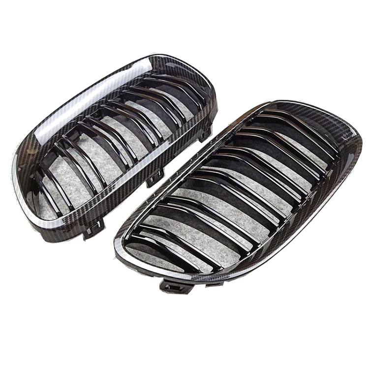 Auto Parts Car Accessories Double Slat Front Grille Carbon Look Car Grill for BMW E92 2010-2013 Body Kit,www.hongyangcorp.com,Auto Parts Car Accessories Double Slat Front Grille Carbon Look Car Grill for BMW E92 2010-2013 Body Kit