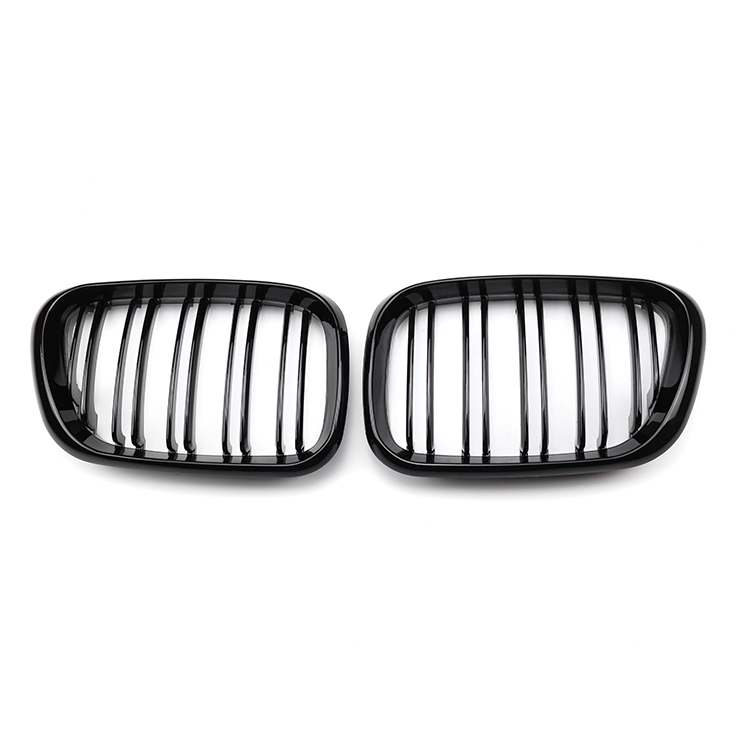 Vintage Car Body Parts Auto Parts Car Front Bumper Grille Double Slat Gloss/matte Black Car Grill for BMW X5 E53 99-03,www.hongyangcorp.com,Vintage Car Body Parts Auto Parts Car Front Bumper Grille Double Slat Gloss/matte Black Car Grill for BMW X5 E53 99-03