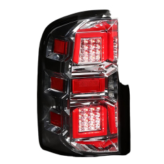 Car Tail Lights Smoked and clear Shade with Matte Black and Chrome Plated Decorative Frame for Chevrolet Silverado GMC 2007-2013,www.hongyangcorp.com,Car Tail Lights Smoked and clear Shade with Matte Black and Chrome Plated Decorative Frame for Chevrolet Silverado GMC 2007-2013