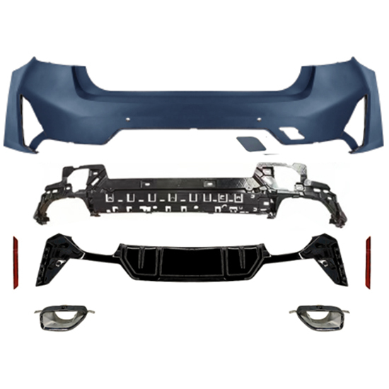 Auto Spare Parts Car Rear Bumper Bodykit for BMW 3 Series G20 G28 Modified to M-Tech 2023 2024 Rear Bumper Assy,www.hongyangcorp.com,Auto Spare Parts Car Rear Bumper Bodykit for BMW 3 Series G20 G28 Modified to M-Tech 2023 2024 Rear Bumper Assy