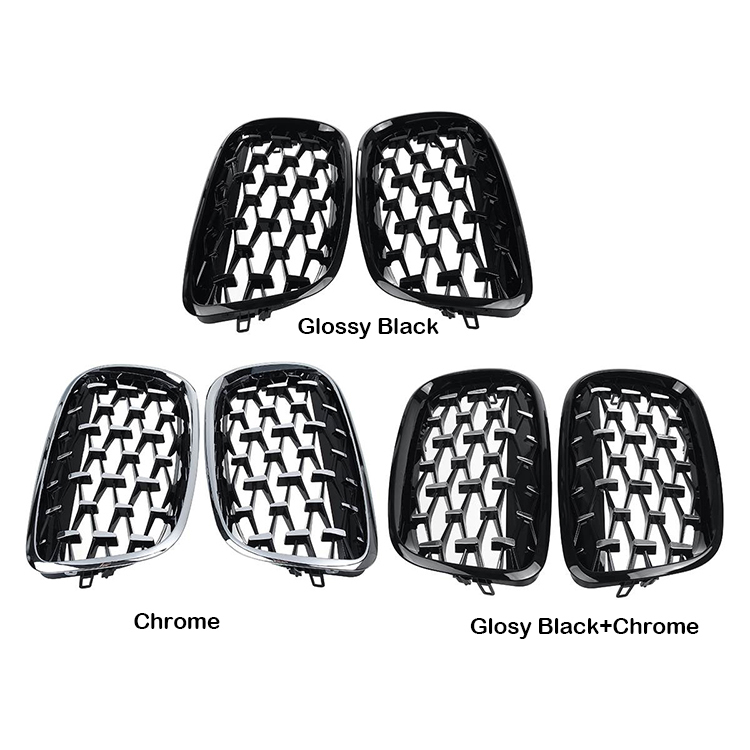 Car Body Kits Auto Parts Car Bumper Grille for BMW X5 Series E70 E71 2007-2013 Diamond All Black Upgrade Modification,www.hongyangcorp.com,Car Body Kits Auto Parts Car Bumper Grille for BMW X5 Series E70 E71 2007-2013 Diamond All Black Upgrade Modification