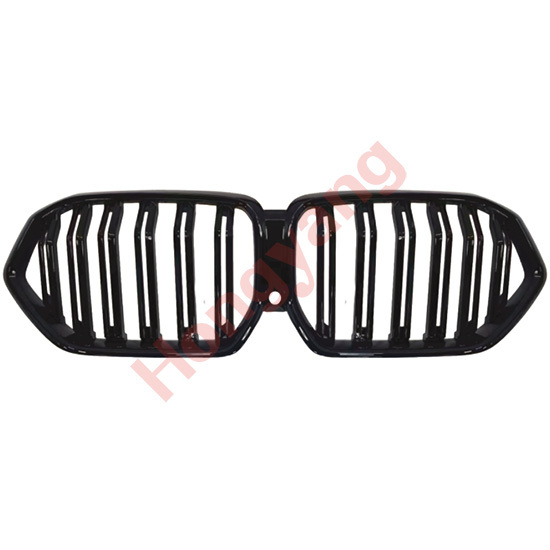 Auto Spare Parts Car Bodykit Front Bumper Grille for BMW X6 Series G06 Modified to X6M 2020-2022 Glossy Black,www.hongyangcorp.com,Auto Spare Parts Car Bodykit Front Bumper Grille for BMW X6 Series G06 Modified to X6M 2020-2022 Glossy Black