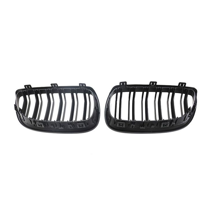 Auto Parts Matte Black Dual Slat Ornaments Front Bumper Mesh Net Grille Car Front Grille Fit for BMW Series 3 E92 2006-2009,www.hongyangcorp.com,Auto Parts Matte Black Dual Slat Ornaments Front Bumper Mesh Net Grille Car Front Grille Fit for BMW Series 3 E92 2006-2009