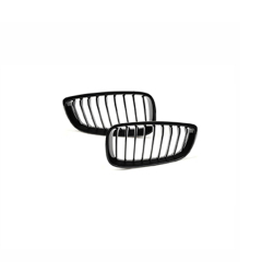 Hot Selling Car Accessories Bumper Grill Single Slat Style Gloss/Matte Black Car Grill for BMW F30 2012-IN 8 Slats,www.hongyangcorp.com,Hot Selling Car Accessories Bumper Grill Single Slat Style Gloss/Matte Black Car Grill for BMW F30 2012-IN 8 Slats