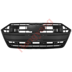 Car Auto Spare Parts Bodykit Grille for Audi A7 Upgrade to S7 Matte Black Frame/Black Strip/ACC 2019 2020 2021 2022 2023