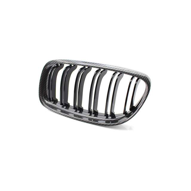 Auto Parts Carbon Look Dual Slat Front Bumper Mesh Radiator Grille Car Front Grille Fit for BMW 5Series E60 2003-2010,www.hongyangcorp.com,Auto Parts Carbon Look Dual Slat Front Bumper Mesh Radiator Grille Car Front Grille Fit for BMW 5Series E60 2003-2010
