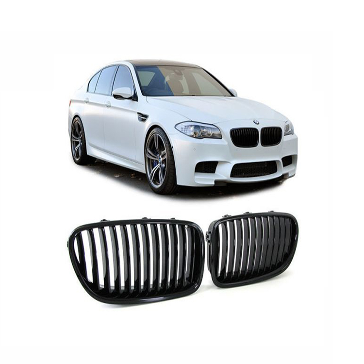 Front Bumper Grille for BMW 5 Series F10/F11/F18 2010-2017 Single Slat Carbon Look/Gloss /Matte Black,www.hongyangcorp.com,Front Bumper Grille for BMW 5 Series F10/F11/F18 2010-2017 Single Slat Carbon Look/Gloss /Matte Black